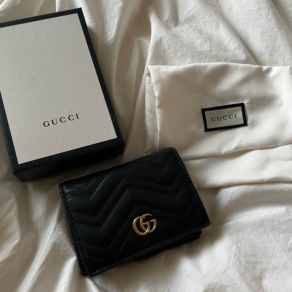 Gucci Marmont Leather Wallet